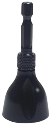 Baoblaze Outil D'Ébavurage Chanfreinage Mèche pour Ébavurer Foret de Chanfrein Outil de Réparation de Tiges Filetées avec Queue Hexagonale Approprié pour Les, Noir
