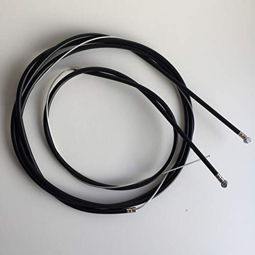 bicycle-toys Fahrrad Bremszug-Set Bremsseil Bremszug für Shimano Bremsen mit Hülle für vorne und hinten