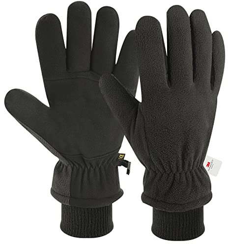 Winterhandschuhe,Warmhandschuhe für Herren Damen-Wasserdicht Skihandschuhe wit Warm Futter,Rutschfest Fahrradhandschuhe,Warm Winterhandschuhe für Reiten Laufen Skifahren Wandern Radfahren Motorrad