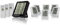 Bresser Wetterstation Funk mit Außensensor Thermometer Hygrometer Temeo Hygro Quadro inklusive 3 Außensensoren Schwarz & Thermometer Hygrometer Temeo Hygro Indicator 6er Set weiß