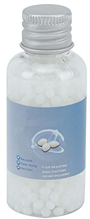 KIMISS Hochwertiger, Wiederverwendbarer 20 G Polymorph-Thermoplast – Robuster, Langlebiger Kunststoff für Heimwerker, Kunsthandwerk und Festival-Werkzeuge