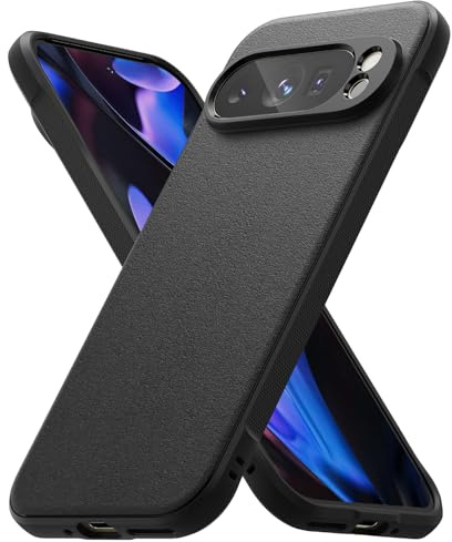 Ringke Onyx für Google Pixel 9 Pro XL Hülle, [Griffig] rutschfest Anti-Fingerabdruck Stoßfest Kratzfest Passgenau Stilvoll Handyhülle mit Präzisen Kameraausschnitten - Black