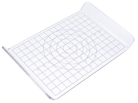 COHEALI Herramienta de Moldeo para Manualidades con Yeso Herramientas de Modelado para Esculpir Arcilla Placa de Prensado de Arcilla Acrílica Fácil de Limpiar Y Usar