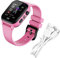 Pzuryhg Kinder-Handyuhr, 4G, Kinder-Smartwatch mit Kamera, GPS-Tracker, Taschenlampe, langlebiges und kinderfreundliches Design