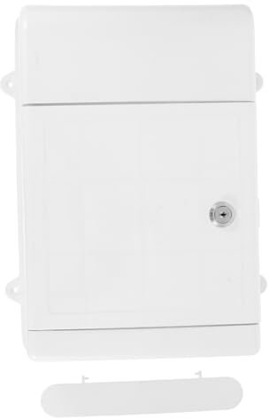 Angoily Buzón De Pared Exterior Con Cerradura Buzón De Seguridad Diseño Prueba De Lluvia