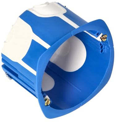 Miratic Unterputzdose Ø60 mm – Winddicht für Hohlwände ideal für Gipskarton – Robuste und sichere Installation (einfach)