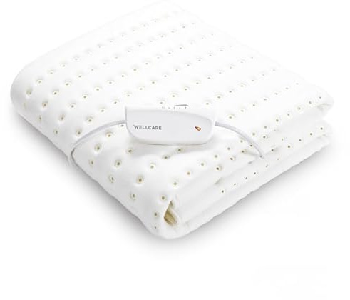 Theracozy Elektrisches Wärmeunterbett WE-167UBHD – 4D-DWF Technologie, 4 Temperaturstufen, Turbo-Heizfunktion, automatischer Timer, abnehmbarer Schalter, waschbar, Öko-Fleece, 150x80 cm