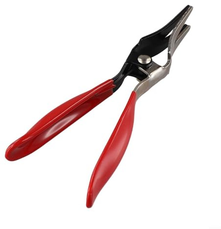 Separator Pliers Pipe Tool for Automotive Fuel, Water, Vacuum Line and Hose Removal Angled Tube Remover with Comfort Grip 195mm Heavy-Duty Steel Hand Tool