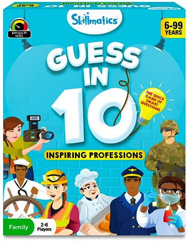 Skillmatics Guess in 10 Professions – Educational Card Game for Kids