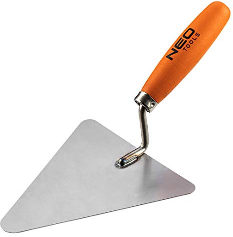 Neo tools Paleta triangular, 180 mm, mango de madera. marca
