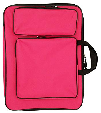 Borsa per il trasporto artistico, impermeabile, in formato A3, per bambini e studenti d'arte, borsa portatile per lavagna da disegno, borsa tote per artisti, album da disegno, con tracolla