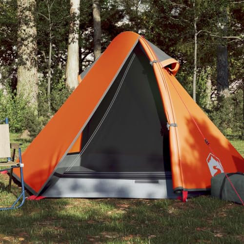 Homgoday Tienda de campaña para 2 personas, tienda de campaña familiar, tienda de trekking, tienda de campaña para festivales, tienda de jardín, con toldo extraíble, resistente al agua, para camping