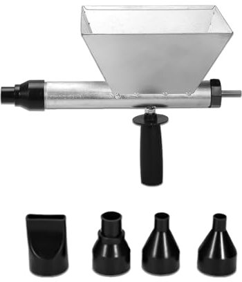 Electric Mortar Grout Gun Portable Cement Grouting Machin Cement Grouting Machine for Pointing, Wall Decoration (Metal)