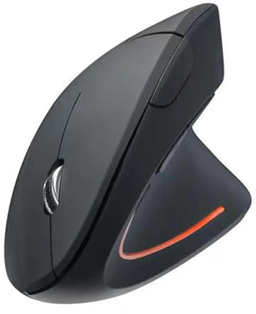 Ergonomic Mice - Wireless Computer Mice,Vertical Receiver Rechargeable Input Device | Wireless or USB receiver technology for Laptop Home Game Entertainment Professional Creation Study Business Trip