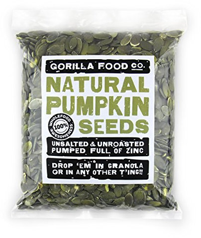 Gorilla Food Co. Pumpkin Seeds - 200g | Raw | High Protein | Non-GMO | Grade AA