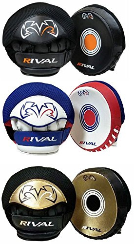 Rival Parabolic Punch Mitts - BLK/ORG