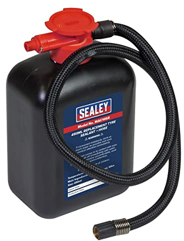 Sealey MAC10SR 450 ml utbytbart däcktätningsmedel + slang