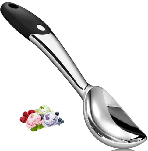 CUESVAP Premium Porzionatore per Gelato Professionale, Cucchiaio Gelato antiaderente in lega di zinco per biscotti, purea di patate, polpette e melone
