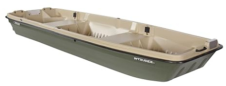 Pelican - Boat Intruder 12 - Jon Fishing Boat - 12 ft. - Great for Hunting/Fishing , Khaki / Beige