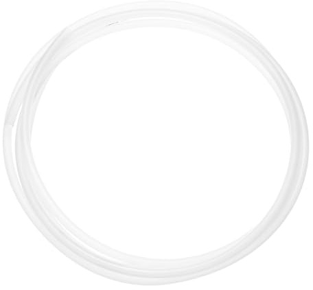 M METERXITY Nylon Line Hose Tube, 0.24(6mm) ID x 0.31(8mm) OD PA6 Pneumatic Air Line Tubing for Fluid Transfer/Trailer Air Brake System, Polyamide Water Fuel Pipe [3 M/10FT, Translucent]