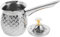 GLEAVI Cafetera Turca Inoxidable Jarra de Café Retro para Latte Art para Hogar y Cafeterías y Práctico