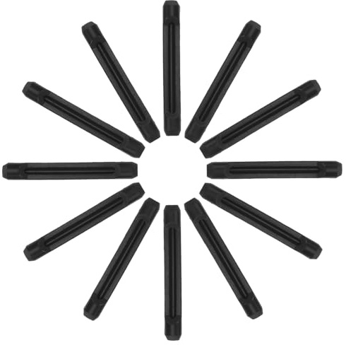 DECOMELODY 20 Paia Copri-Stanghette per Occhiali in Silicone Morbido Antiscivolo Cuscinetti Auricolari Protettivi per Stanghette da Vista e da Sole Accessori per Occhiali Confortevoli e