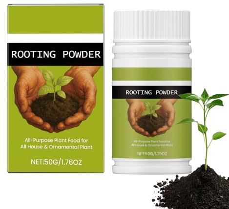 Fertilizzante Vegetale In Polvere - Piante Da Appartamento Rapido Assorbimento Confezione Da 50g - Fertilizzante in Polvere per Rinvaso Piante - Adatto Per Agrumi Ortaggi Orchidee Ortensie Alberi Da F