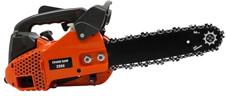 Motosega a benzina, 900 W (1.22 CV) con spada da 30 cm, motore a 2 tempi, Gasoline Chainsaw, 9000 giri/min, motosega a benzina, blocco di sicurezza per cascate, giardinaggio, lavori professionali