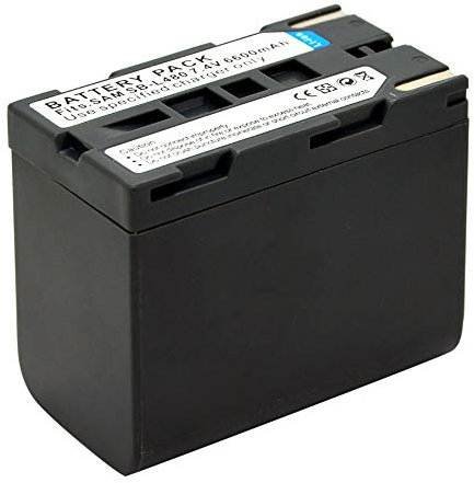 Amsahr BT-SAMSBL480-1CT Numérique Remplacement Caméra/Caméscope Batterie pour Samsung Sb-L480/B350/B360/C170/C300/Vp-L500/L520/L530 Gris
