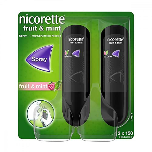NICORETTE Fruit & Mint Spray 1 mg/Sprühstoß NFC 2 St