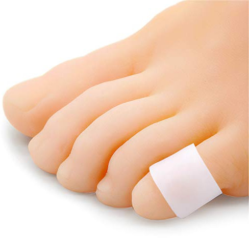 Bukihome Zehenschutz, [12x] Silikon Zehenkappen, zur Polsterung der Zehenblende, Hühneraugen, Hornhaut, ideal zum Laufen, Gehen, Stoppen von Zehenschmerzen