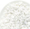 CIOKIT White Decorative Stones - Natural Mixed River Gravel Pebbles for Plant Pots, Mini Assorted Garden Stones, Succulents, Terrarium Decoration (0.5-0.8CM, 3.97lb)