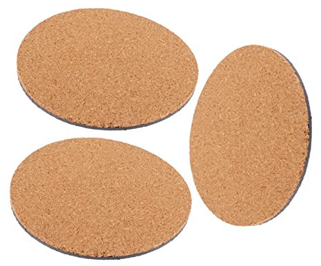 UPKOCH 3pezzi Sottovaso in Sughero per Piante Sottovaso per Piante Vassoio per per Vasi Piatti in Sughero per Vasi da Sottobicchieri in Sottovasi per da