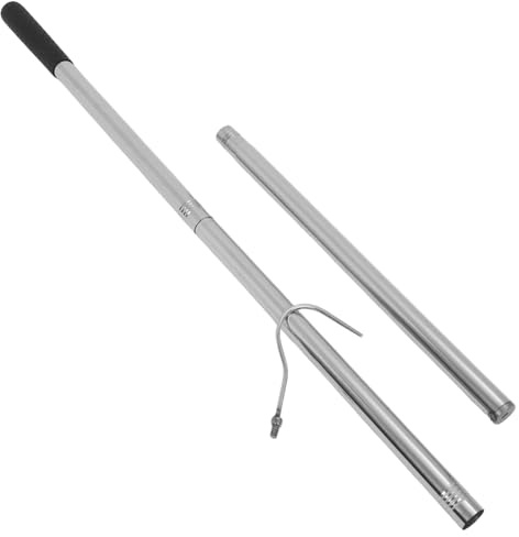 Homoyoyo Sistema De Extracción De Escalera Kit De Ganchos Barra De Extensión Para Ático Gancho De Almacenamiento