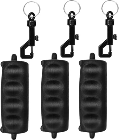 TOKIDNY Extractor de Flechas de Caucho Negro 3 Unidades, Removedor Portátil para Tiro, Pinza Quitaflechas Pequeña Adecuado para Práctica y Mantenimiento