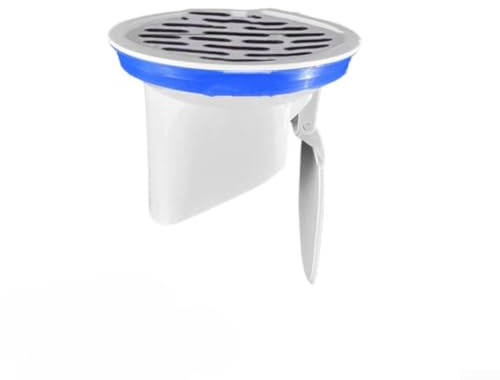 Inserto de drenaje antireflujo para tuberías de alcantarillado compatible con múltiples tamaños de tubería, barrera estable en conjuntos de drenaje de suelo (110 mm)