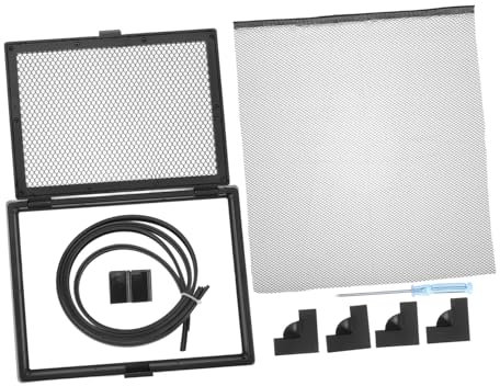 Yardwe Ersatznetz-Abdeckung Für Aquarium Magnetischer Deckel Mit Fütterungsöffnung Für Einfache