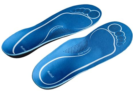 Kustimantu Inserti di supporto per arco, per uomini, correzione supinante, traspiranti, assorbono gli urti | Accessori per scarpe anti-fatigue per stivali da drive