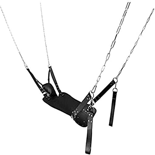TRQOYTU Altalena D'amore - Altalena Sessuale Di Coppia, Altalena D'amore A Soffitto, Altalena Erotica, Altalena D'amore, Altalena Sessuale, Set SM, Altalena Sessuale Bondage, Nera