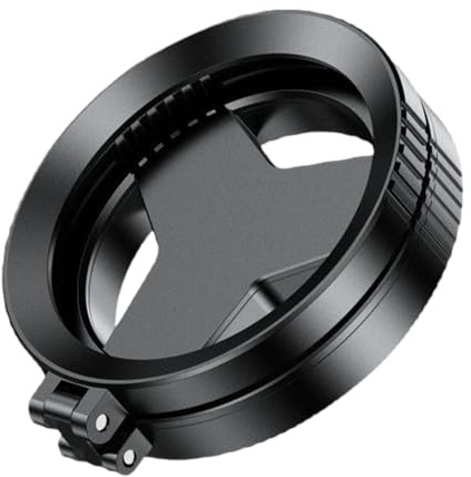 Lentille de filtre de téléphone magnétique 52 mm | Adaptateur de lentille de filtre double face | Accessoire rotatif pour smartphone photographie de paysage rue architecture portrait voyage