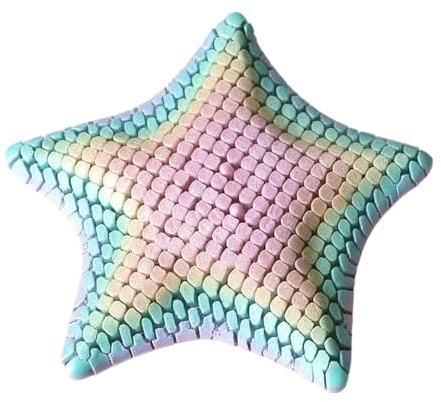 2 Pcs Fidget Printing Toy, Starfish Stress Relieving Toy - Sensory Rainbow Color Fidget Toys, Fun Silent Aid In Relieve Stress And Finger Gadget Or Kids And Adults