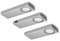 NABER Rea 1 LED, Set-3 Unterbauleuchte / Edelstahl / 2 Watt / Warmweiß