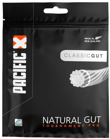 Pacific Tournament Pro Classic Gut 12,2M Natur Tennis Saitenset 12,2m Naturdarm Nude 1,25