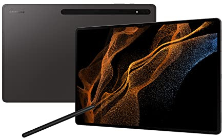 Samsung Galaxy Tab S8 Ultra 14.6 Inch 512GB 5G Android Tablet Graphite (UK version) (Renewed)