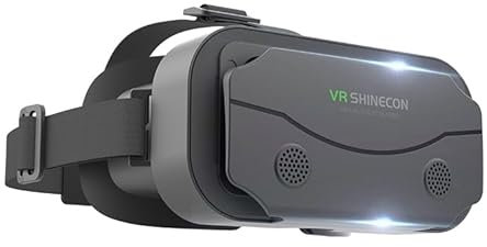 Gafas de realidad virtual compatibles con Android/iOS, gafas de realidad virtual 3D para juegos inmersivos en películas 3D, para 5 a 7,2 pulgadas