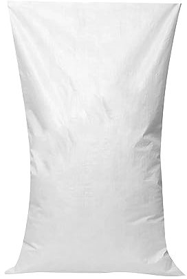 ERFU Sacs à Débris 50x80 cm Lot de 100 - Sacs de Chantier, de Jardin et à Sable | Tissés PP - Ultra-Résistants | Réutilisables