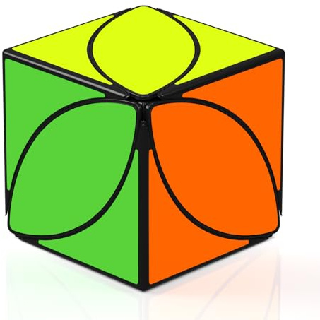 Roxenda Cubo de Velocidad Ivy - Rompecabezas 3D para Niños, Rápido y Suave, Juguetes Secuenciales para Diversión (Irregular Cube)