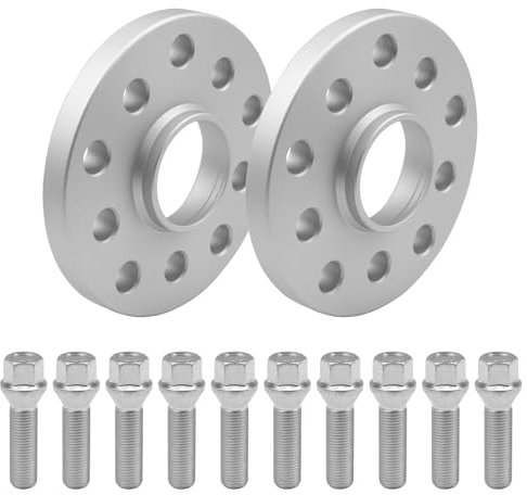 SCC Spurverbreiterungen Spurplatten 2x10mm 5x120-5x- 12124E-ABE-3 kompatibel mit BMW 1 2 3 4 5 6 7