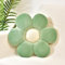 FSRONGXI Cojín decorativo de flores de margarita, cojín decorativo verde salvia, bonito cojín de suelo, cojín estético para decoración de habitación para cama, sofá, silla, 38 cm (verde)