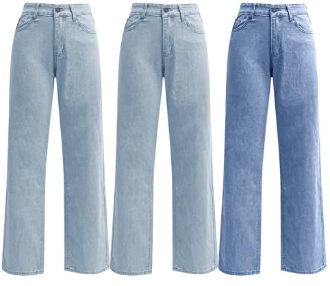 Korta byxor, damjeans, mammajeans, dam, hög midja, säckig, kort, utsvängd, Y2k, tunn, destroyed korridor, kostymbyxor, lämpliga för fritid och hemma, svart, 3XL